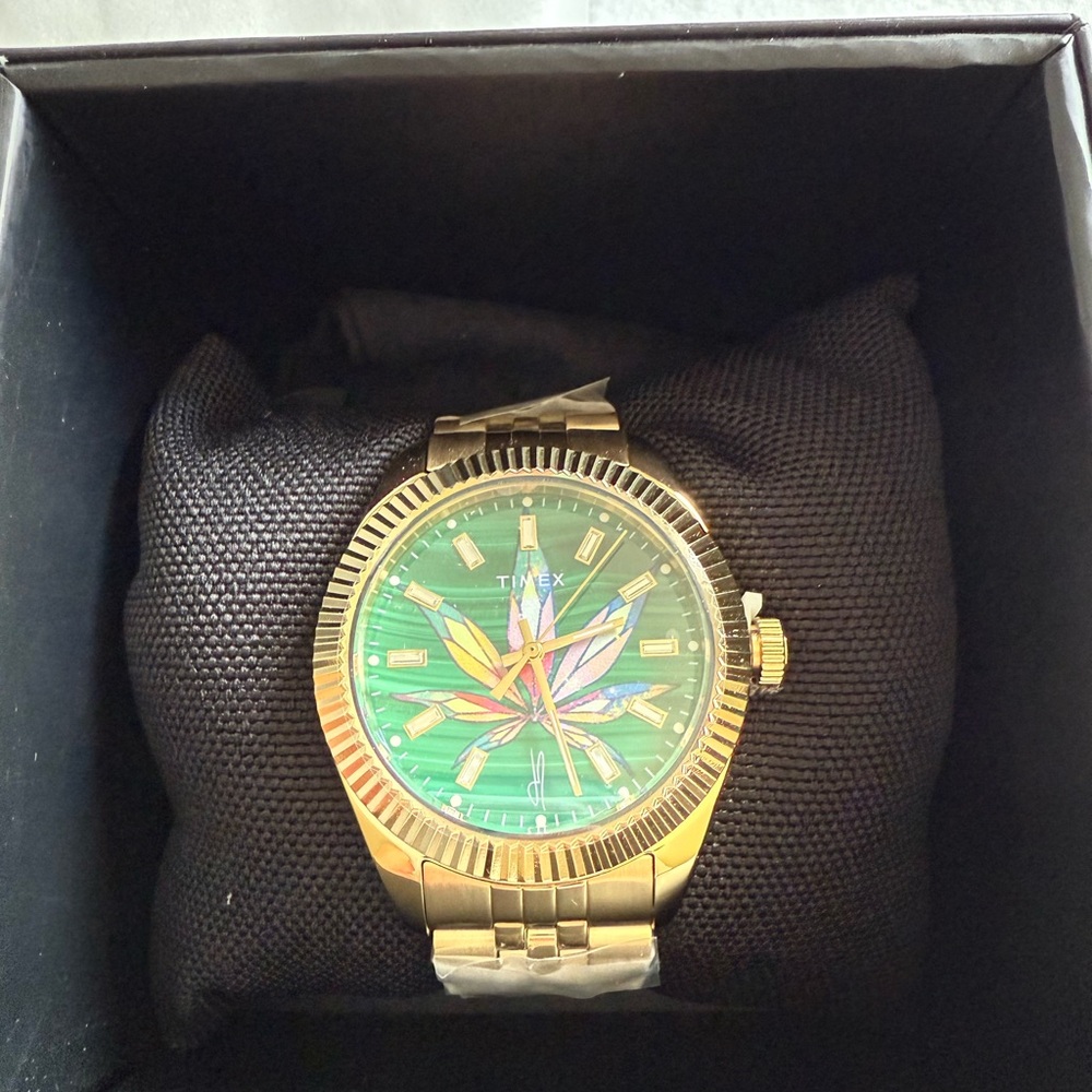 TIMEX X JA LEGACY HIGH LIFE WATCH MALACHITE